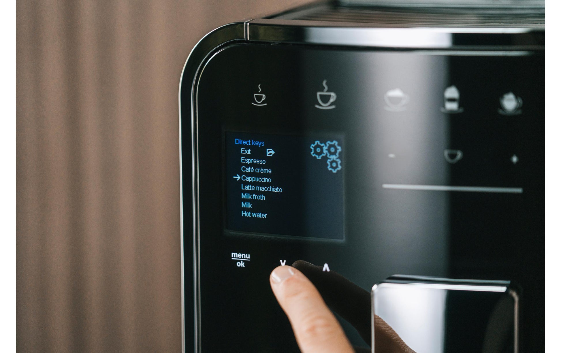 Melitta Barista Smart Kaffeevollautomat – 15 bar, 1,8 l, 270 g, Schwarz