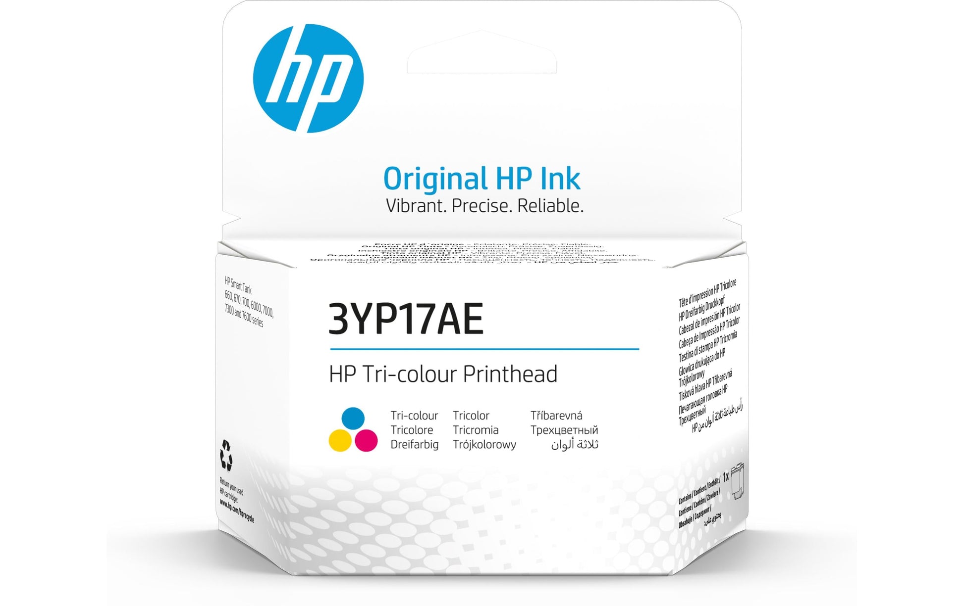 HP Druckkopf – Cyan/Magenta/Gelb