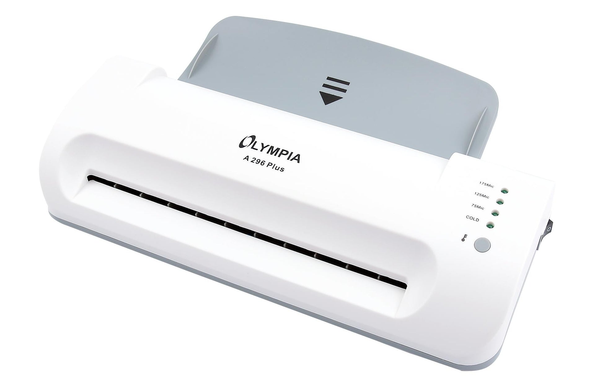 Olympia A296 Plus Laminiergerät A4 – Kalt-/Heisslaminator, bis 175 µm, 2 Rollen, 300 mm/min