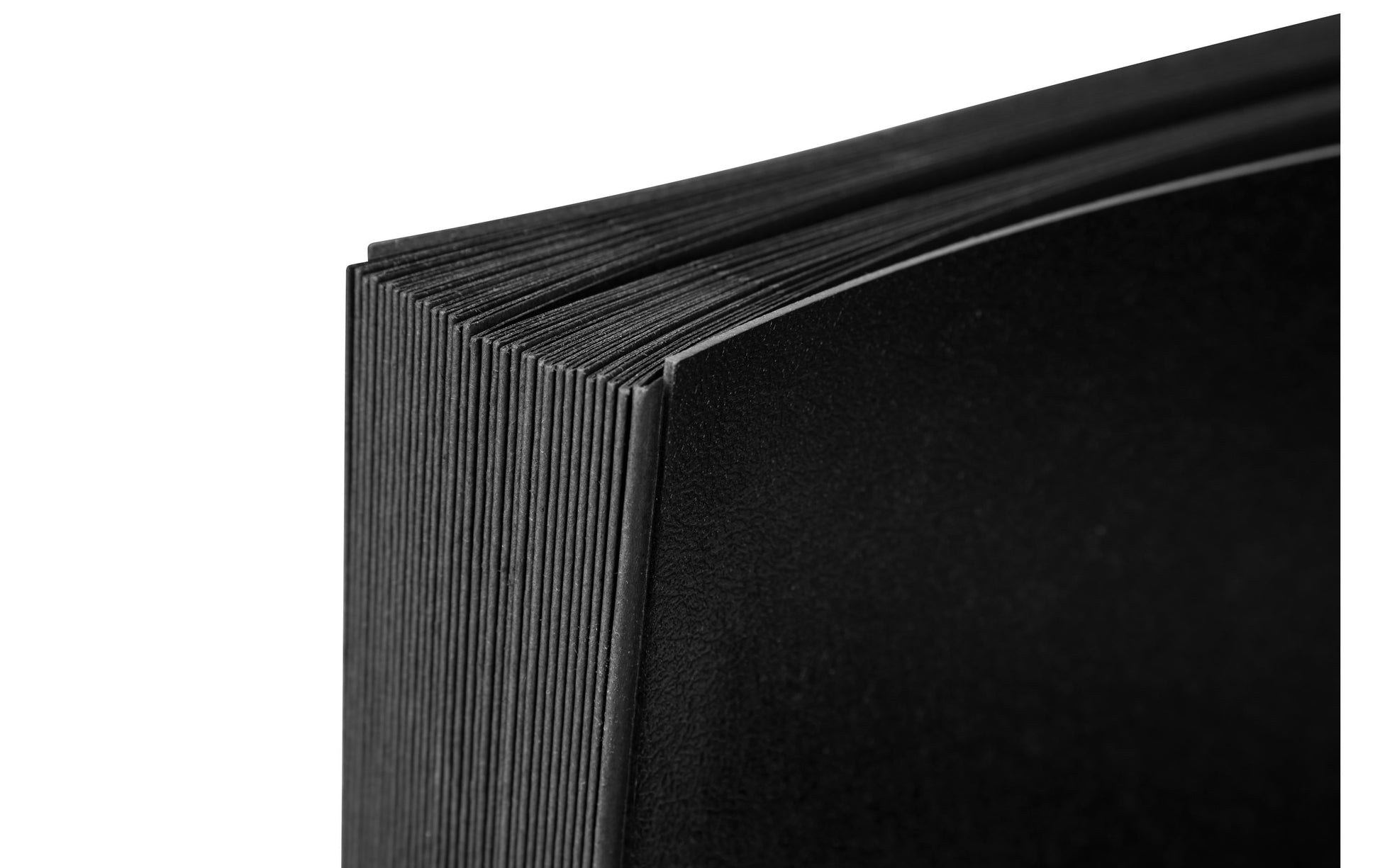 Biella Sammelmappe für A4, Karton, Schwarz
