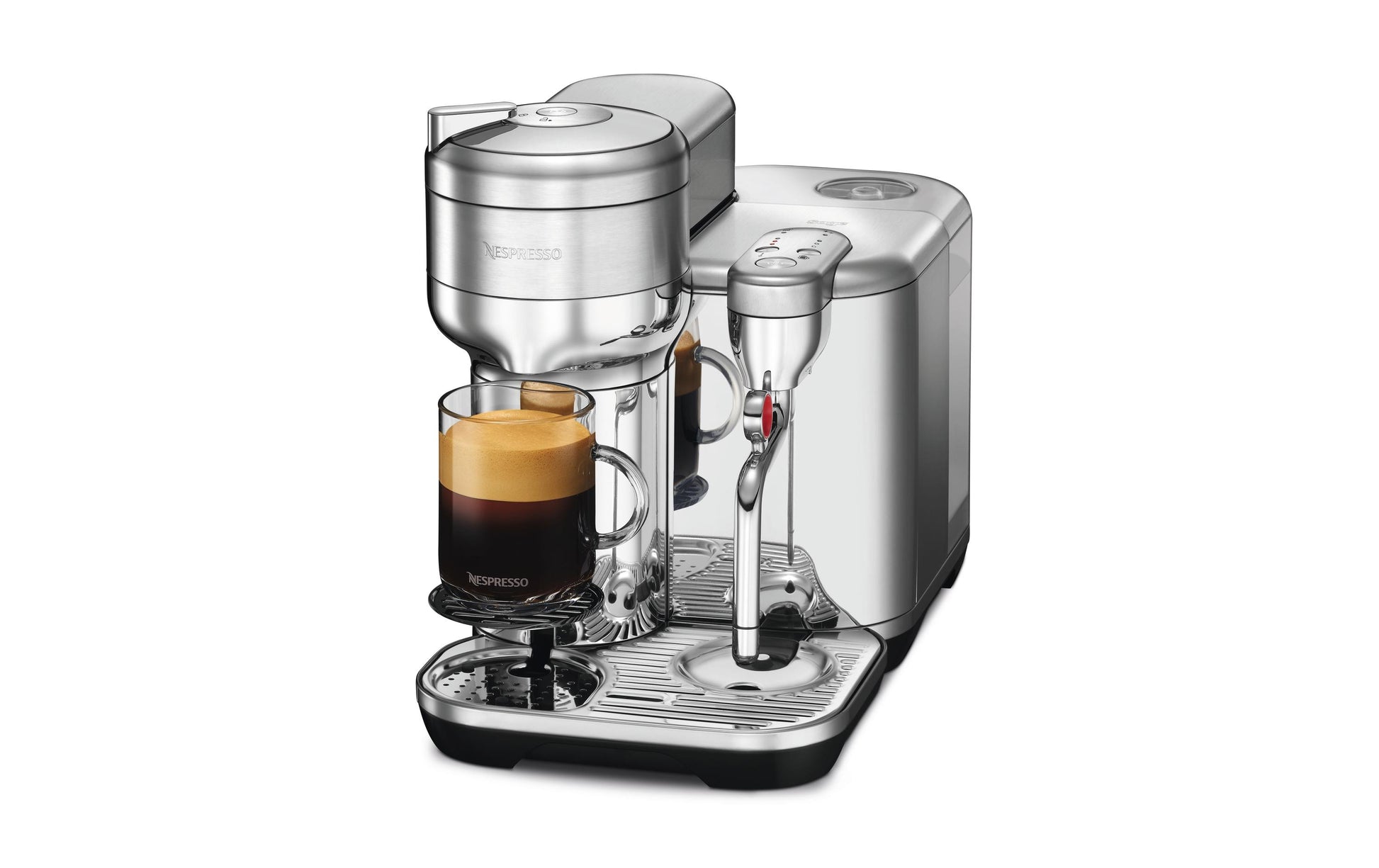 Sage Software Sage Vertuo Creatista Kapselmaschine – für Nespresso Vertuo, 2 l, silber