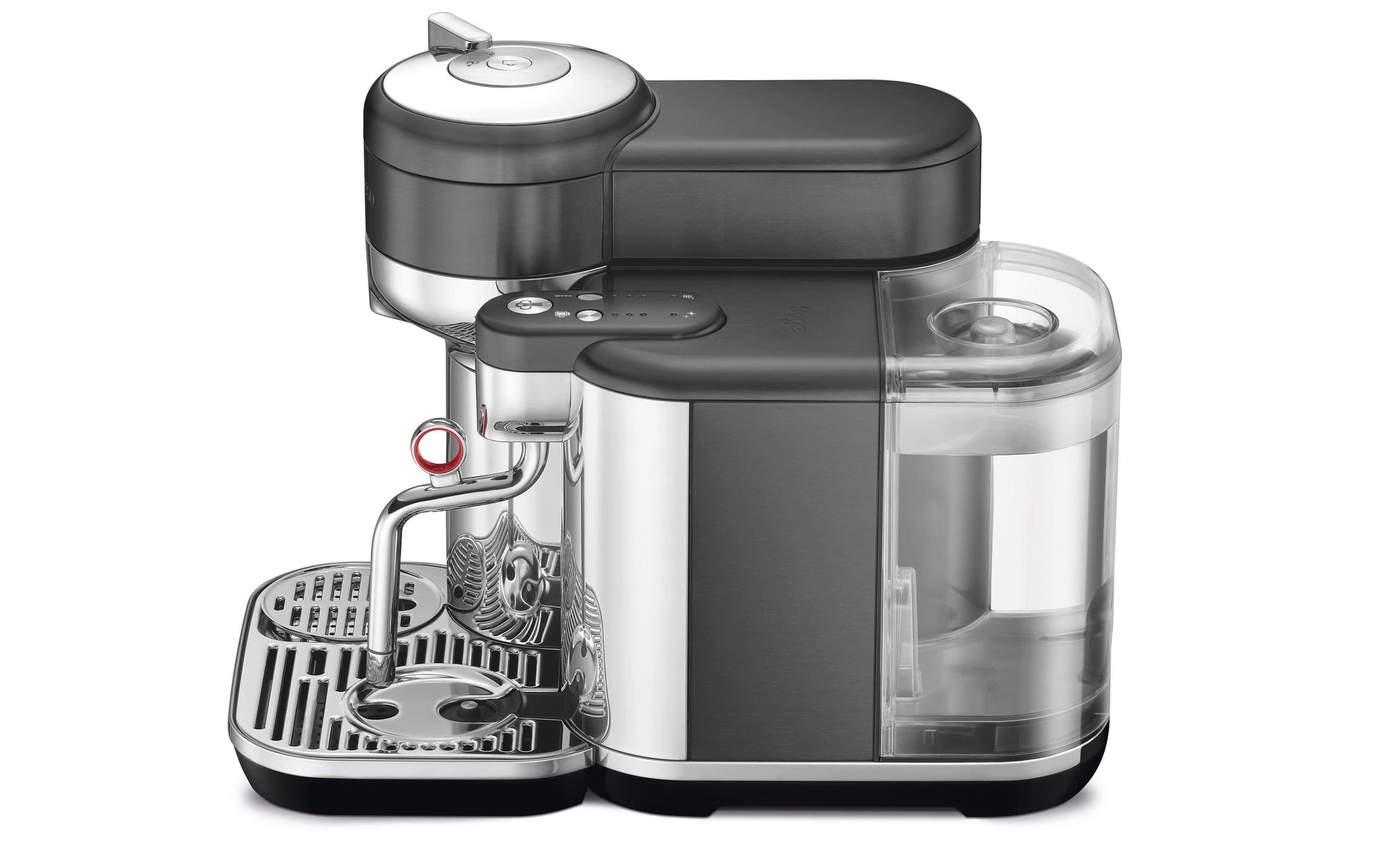 Sage Software Sage Creatista Kapselmaschine – für Nespresso Vertuo, 2 l, silber