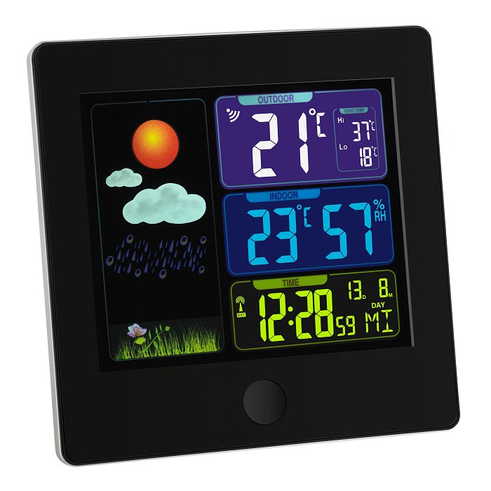 TFA-Dostmann SUN Temperatur-/Feuchtesensor – Kabellos, −20–60 °C, 20–95 %, Innen/Aussen