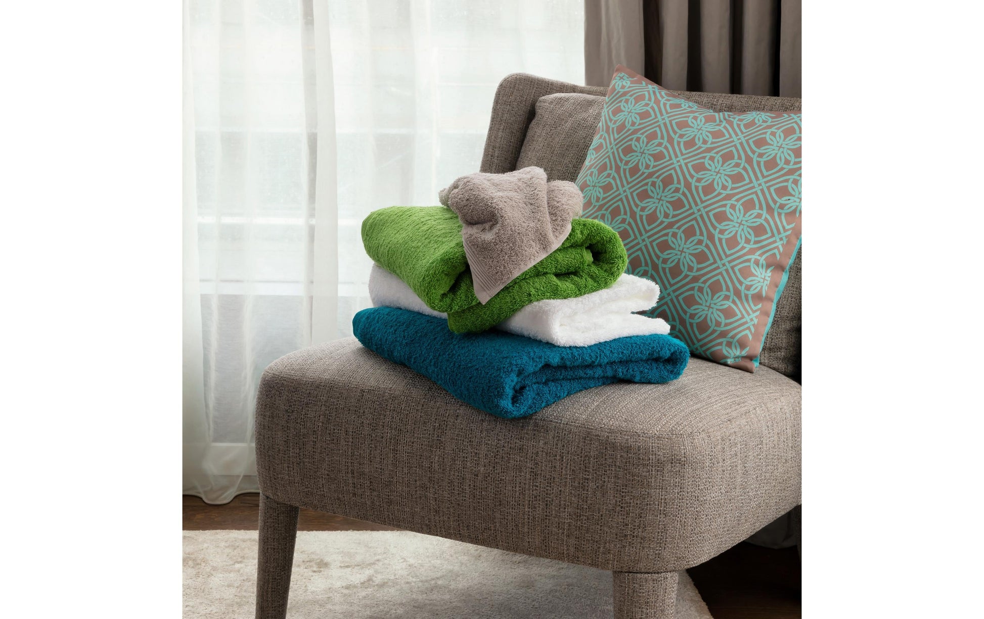 MÖVE Superwuschel Duschtuch – 80 × 150 cm – Blaugrün – Baumwolle, 550 g/m² – 60 °C