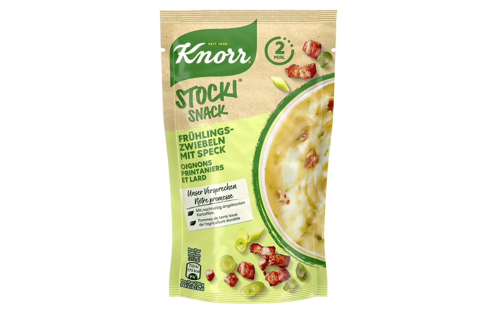 Knorr Stocki Kartoffelgericht Frühlingszwiebeln & Speck Beutel – 42 g