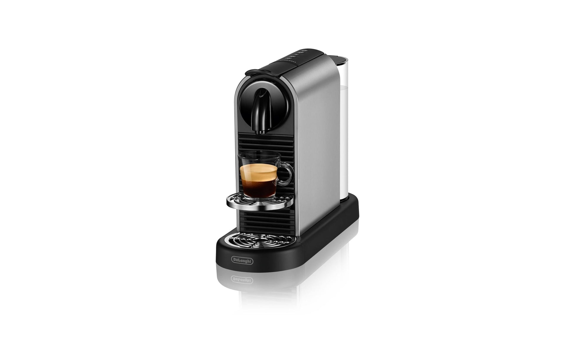 De’Longhi Citiz EN220.T Kapselmaschine – für Nespresso-Kapseln, 19 bar, 1 l, Grau