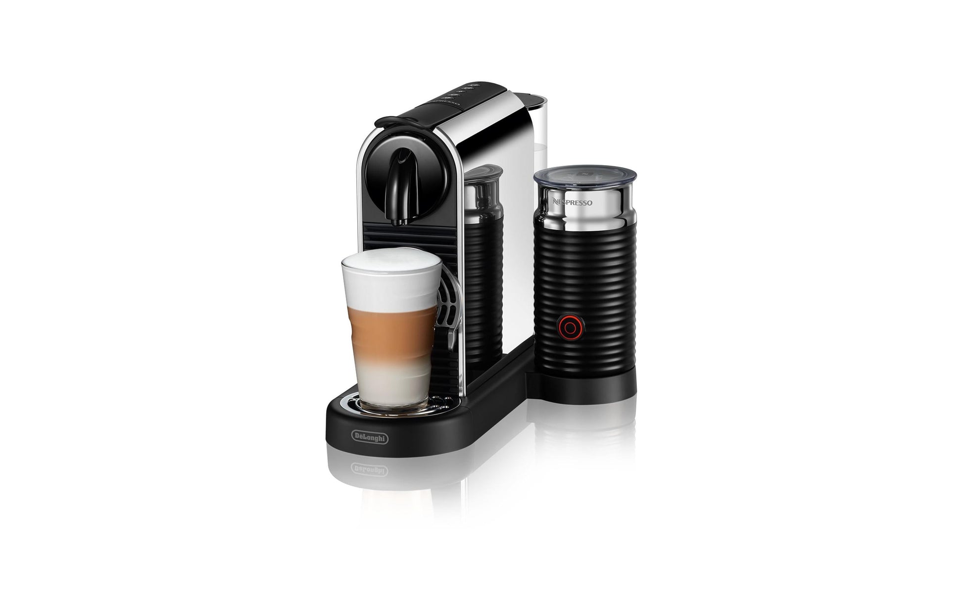 De’Longhi Citiz EN330.M Kapselmaschine – für Nespresso-Kapseln, 19 bar, 1 l, Silber