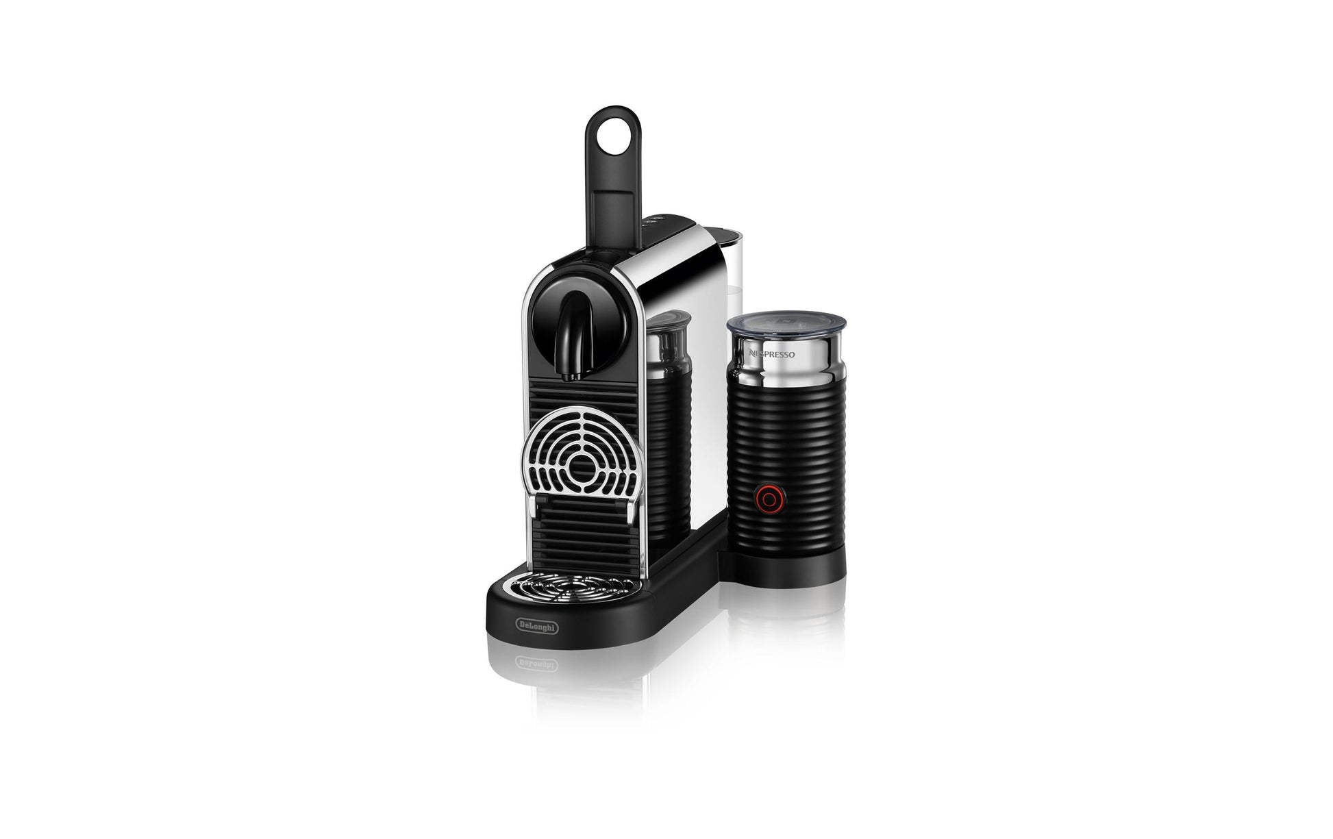 De’Longhi Citiz EN330.M Kapselmaschine – für Nespresso-Kapseln, 19 bar, 1 l, Silber