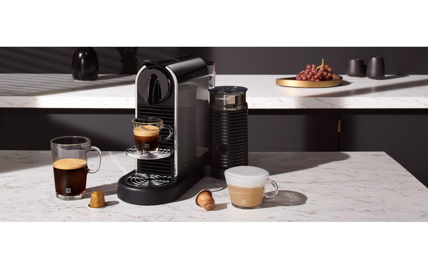De’Longhi Citiz EN330.M Kapselmaschine – für Nespresso-Kapseln, 19 bar, 1 l, Silber