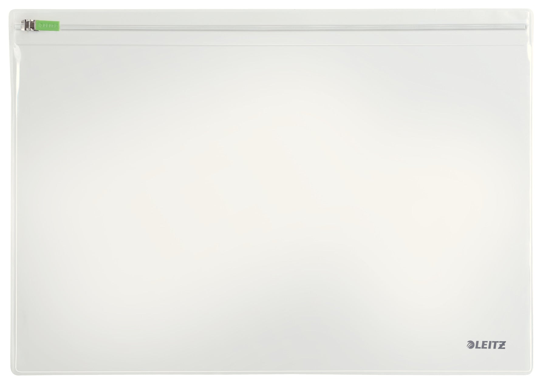 Leitz Reissverschlusstasche 330 × 230 × 1 mm – PVC, transparent, 1er-Pack