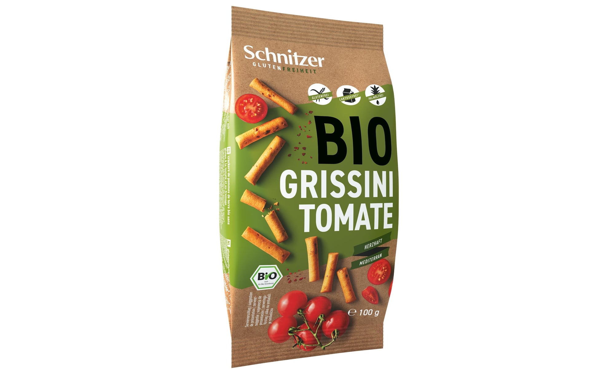 Schnitzer Grissini – Pizza, bio, glutenfrei – 100 g