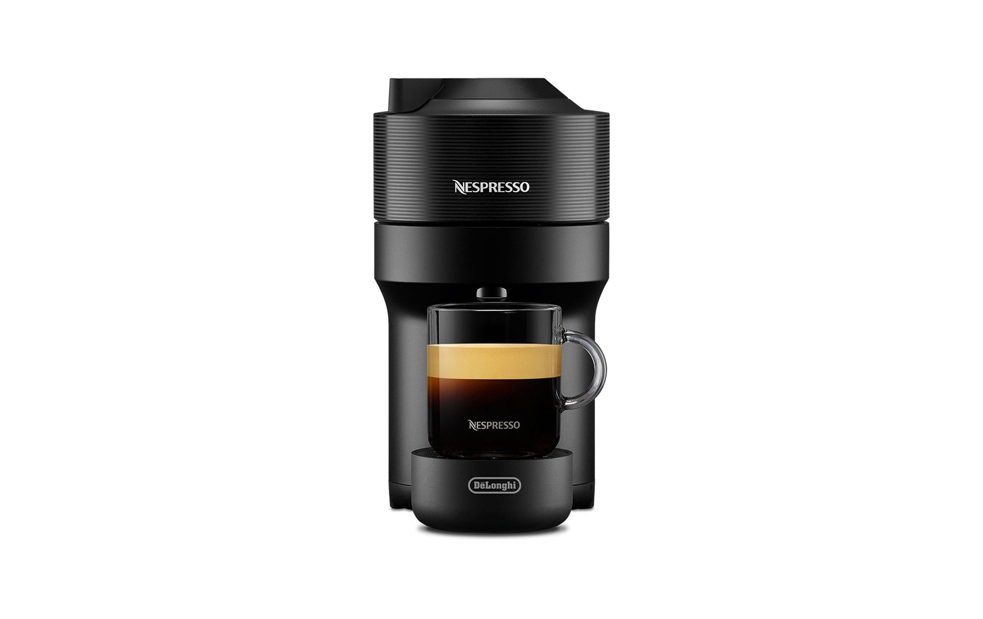 De’Longhi Vertuo Pop ENV90.B Kapselmaschine – für Nespresso-Kapseln, 560 ml, Schwarz