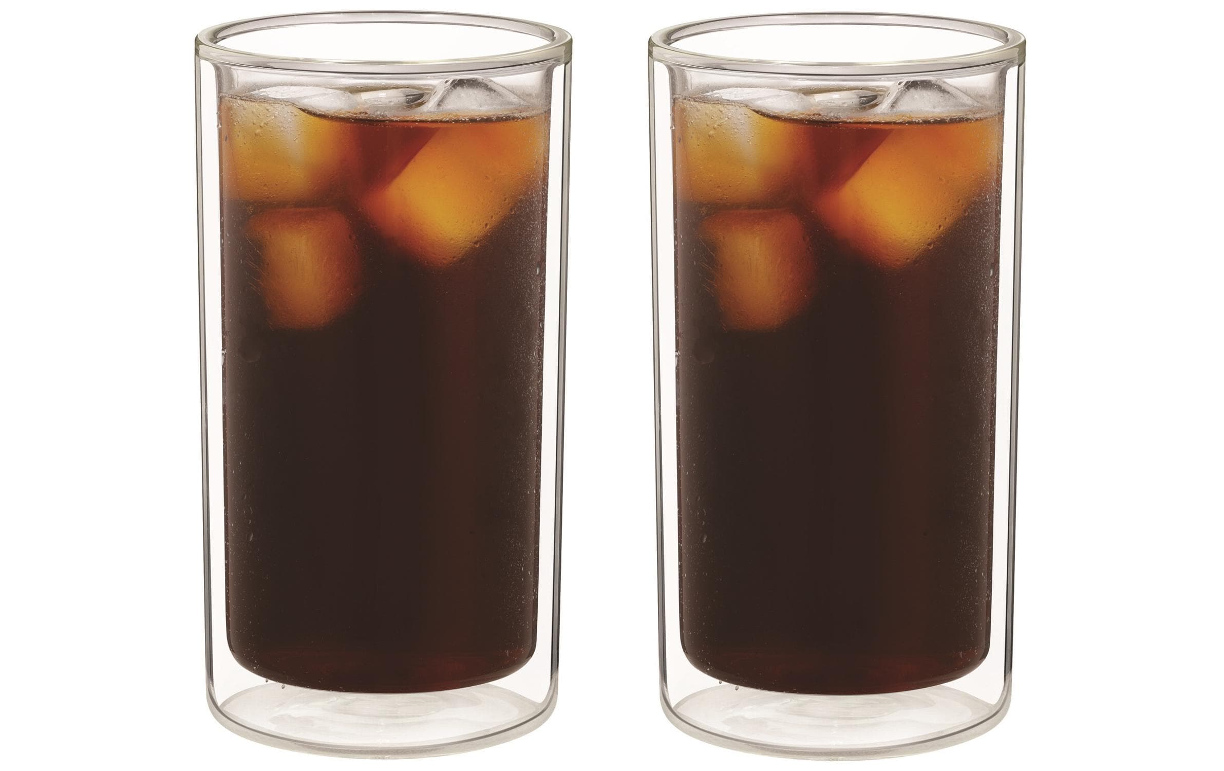 De’Longhi De'Longhi Cold Brew DLSC325 Doppelwand-Glas – 0,30 l, Borosilikatglas, transparent, doppelwandig