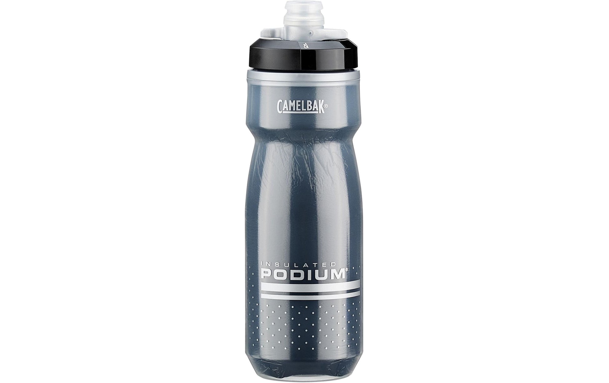 CamelBak Podium Chill Trinkflasche 620 ml – Polypropylen, Schraubdeckel, Schwarz