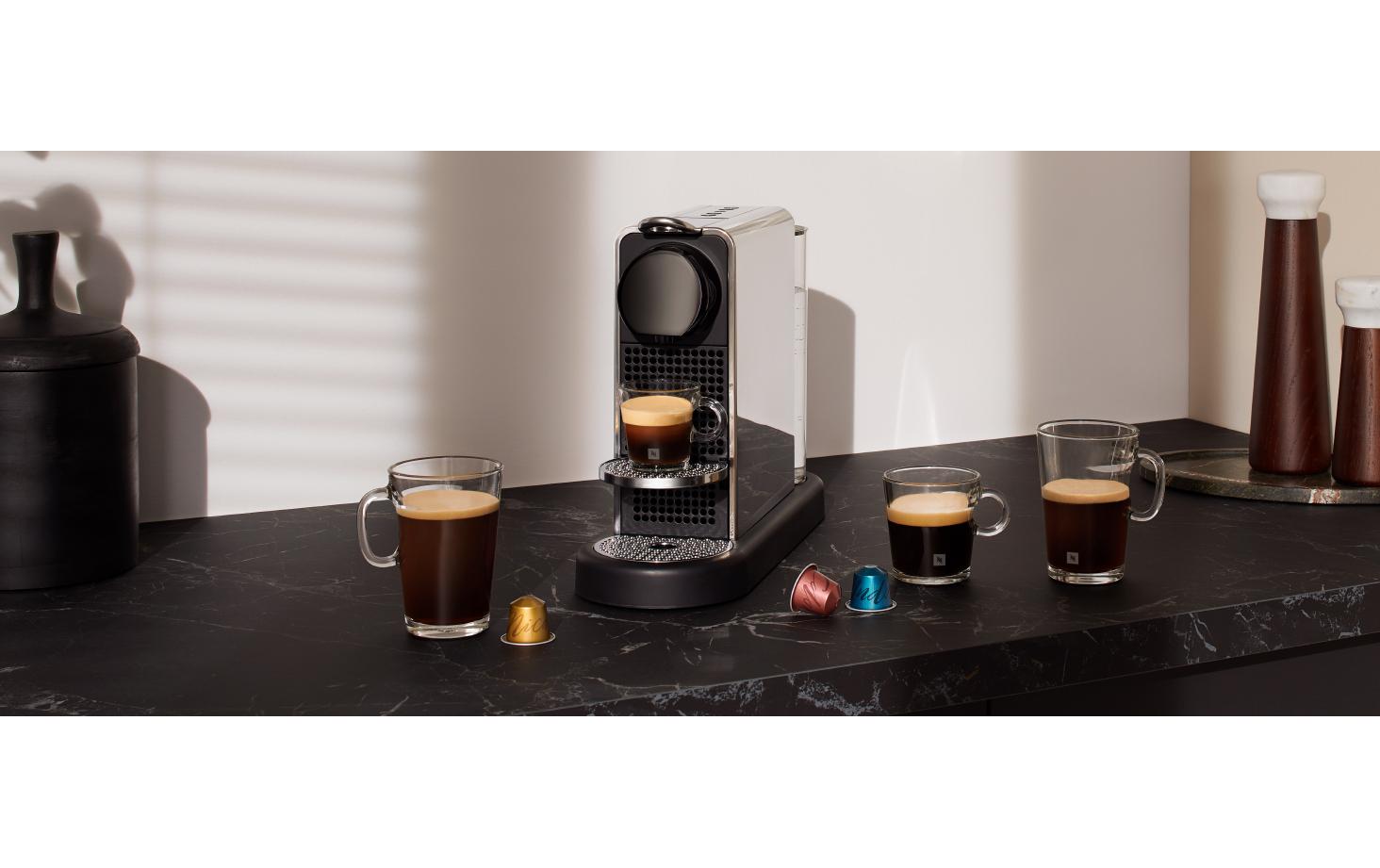 Krups CitiZ Kapselmaschine – für Nespresso-Kapseln, 19 bar, 1 l, Edelstahl