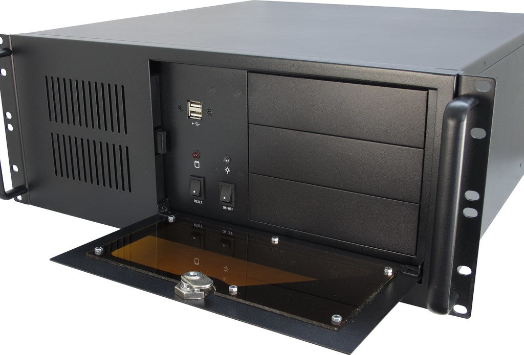 Inter-Tech 4U Rack – Industrie PC-Gehäuse, 485×483×178 mm