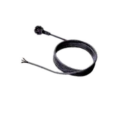 Bachmann Netzkabel – Schuko (Typ E/F) – Offenes Ende, 3 m, 250 V/16 A, Schwarz
