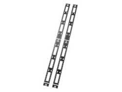 APC AR7502 – Kabelführung – 19" Rack, Montageset, 2×, Schwarz