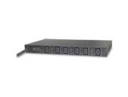 APC Rack-PDU – Standard, 3-phasig, Horizontal 1U, 32 A 400 V, 6×C19, IEC 60309 3P+N+PE, 2,44 m