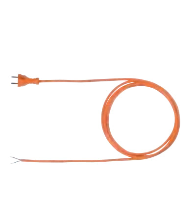 Bachmann Netzkabel – CEE 7/17 – Offenes Ende, 5 m, 250 V/16 A, Orange