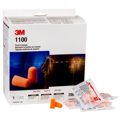 3M In-Ear-Gehörschutz 1100 – 37 dB, Orange