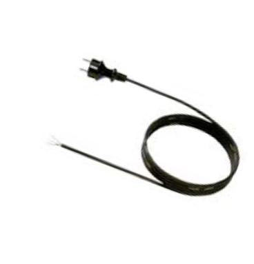 Bachmann Verlängerungskabel – Schuko (Typ E/F) – Offenes Ende, 5 m, 3×1,5 mm², Neopren, Schwarz