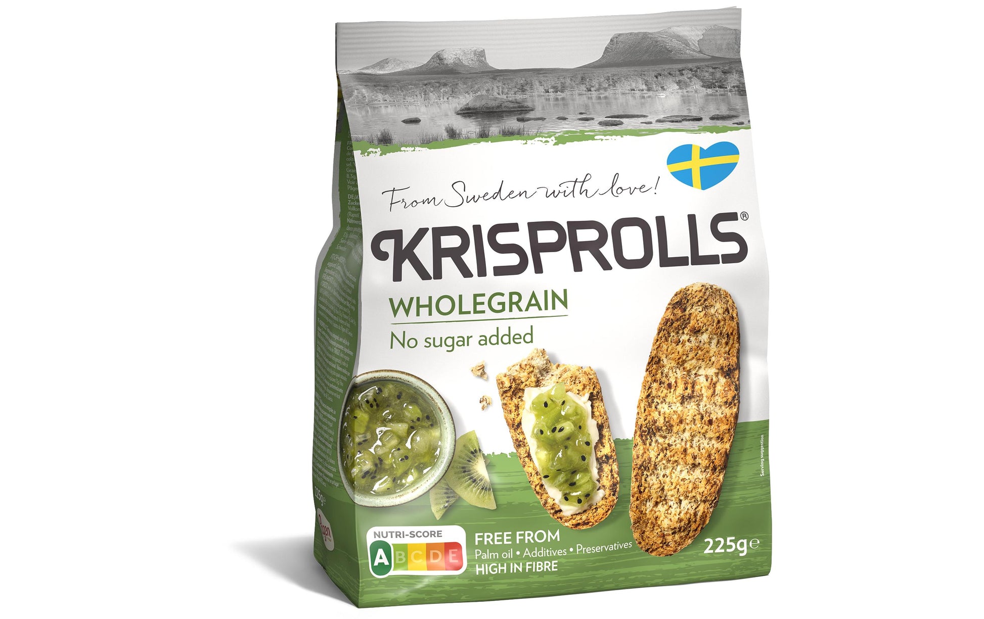 Pågen Krisprolls Vollkorn – Ohne Zuckerzusatz – 225 g