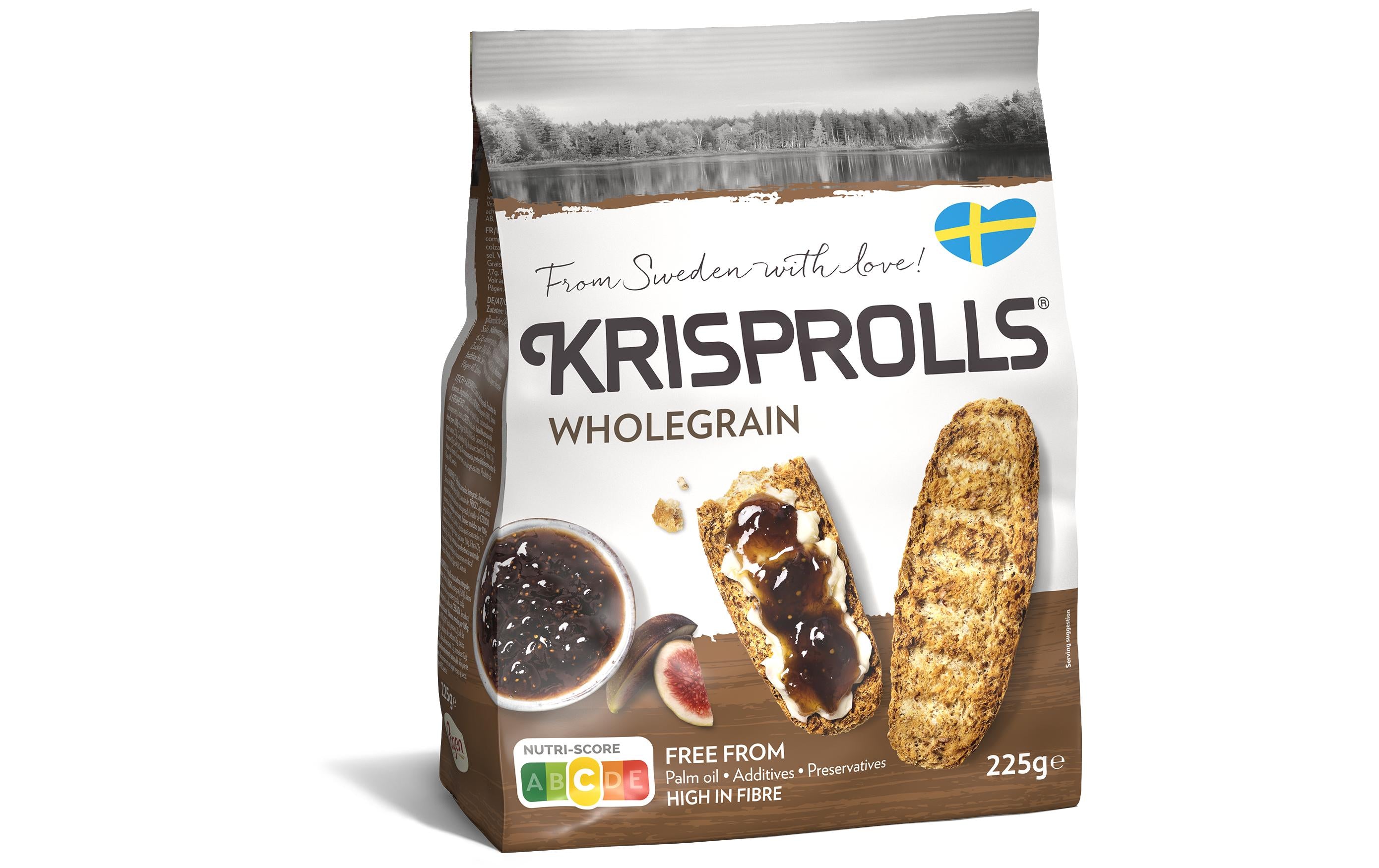 Pågen Krisprolls – Vollkorn, Vegan – 225 g
