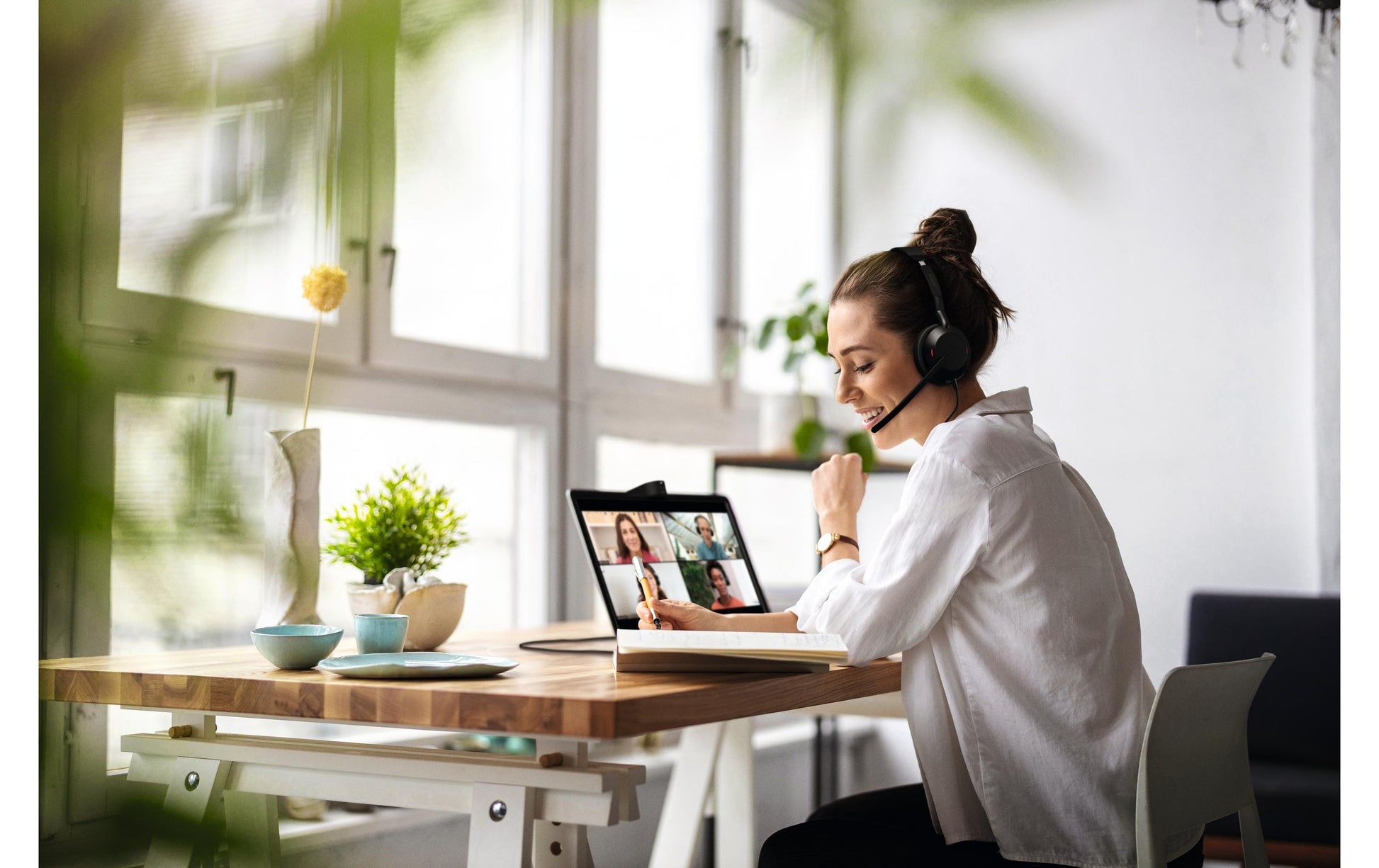 Jabra Evolve2 50 – Duo Headset – USB‑A – für Microsoft Teams