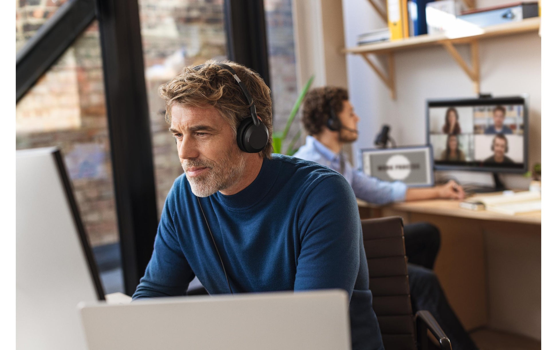 Jabra Evolve2 50 – Duo Headset – USB‑A – für Microsoft Teams
