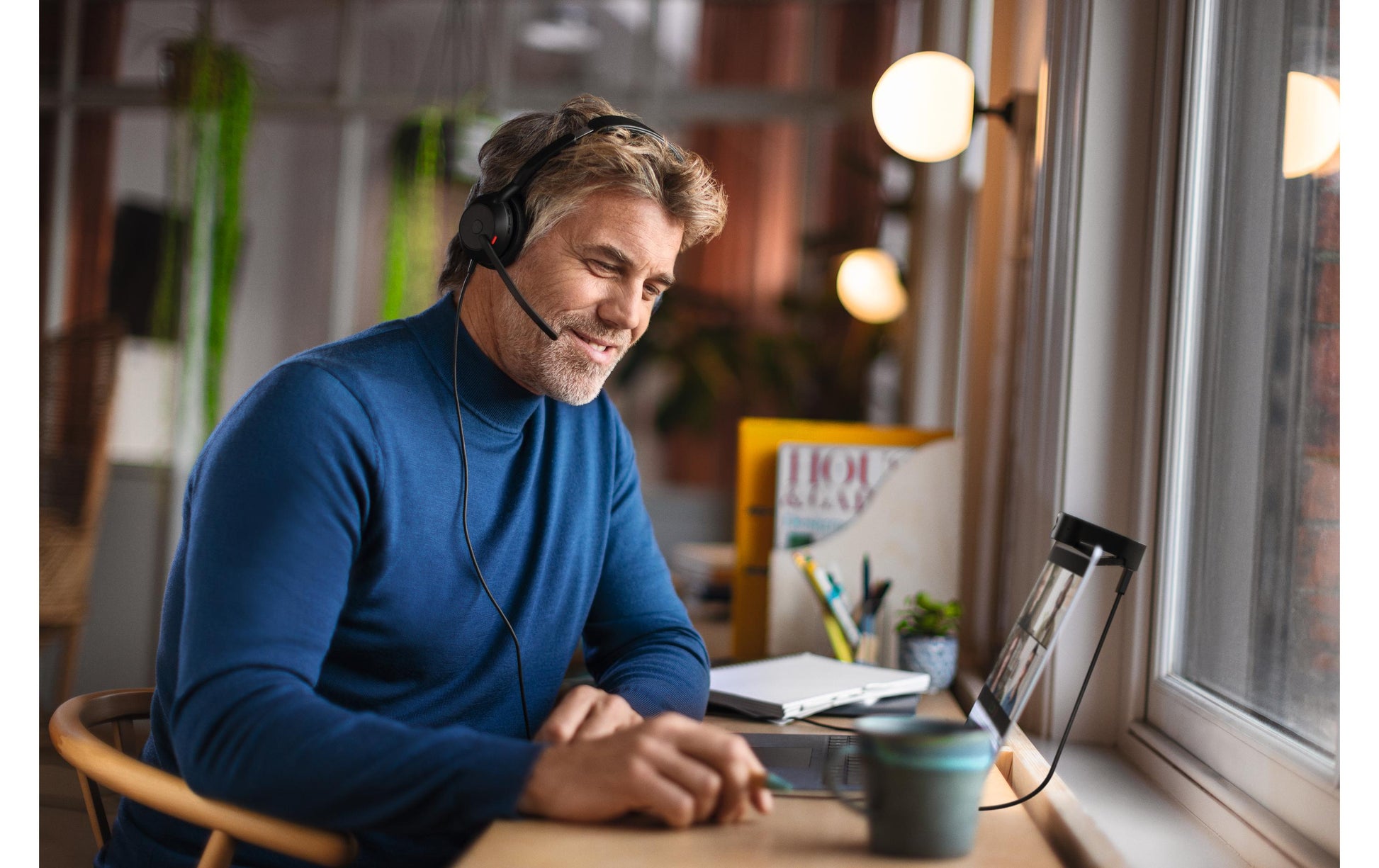 Jabra Evolve2 50 – Duo Headset – USB‑A – für Microsoft Teams