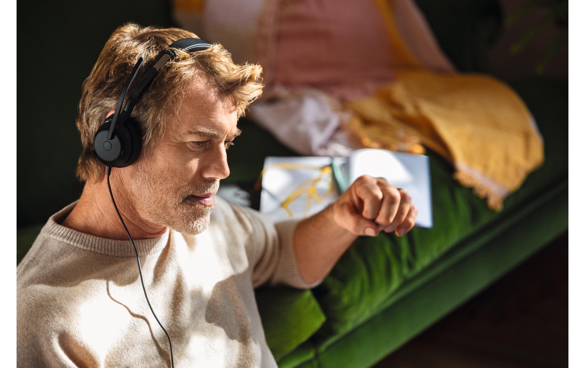 Jabra Evolve2 50 – Duo Headset – USB‑A – für Microsoft Teams
