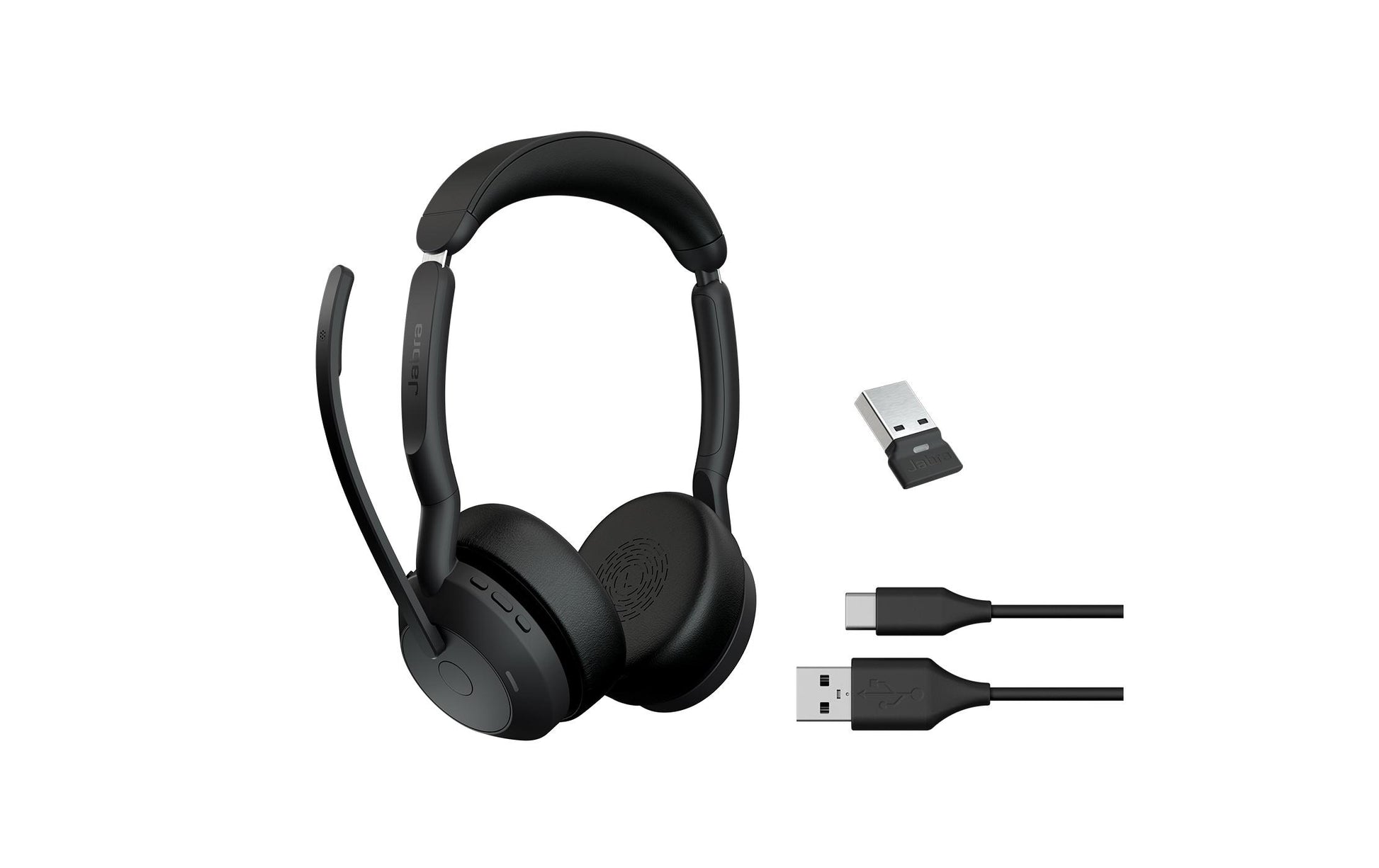 Jabra Evolve2 55 – Duo Headset – USB‑A, Bluetooth