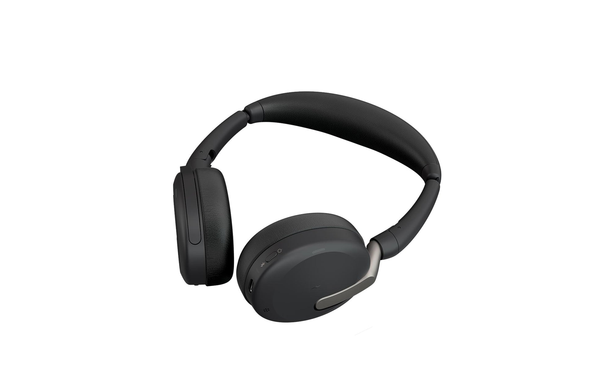 Jabra Evolve2 65 Flex – Duo Headset – USB‑A, Bluetooth, Kabelloses Laden – für Microsoft Teams