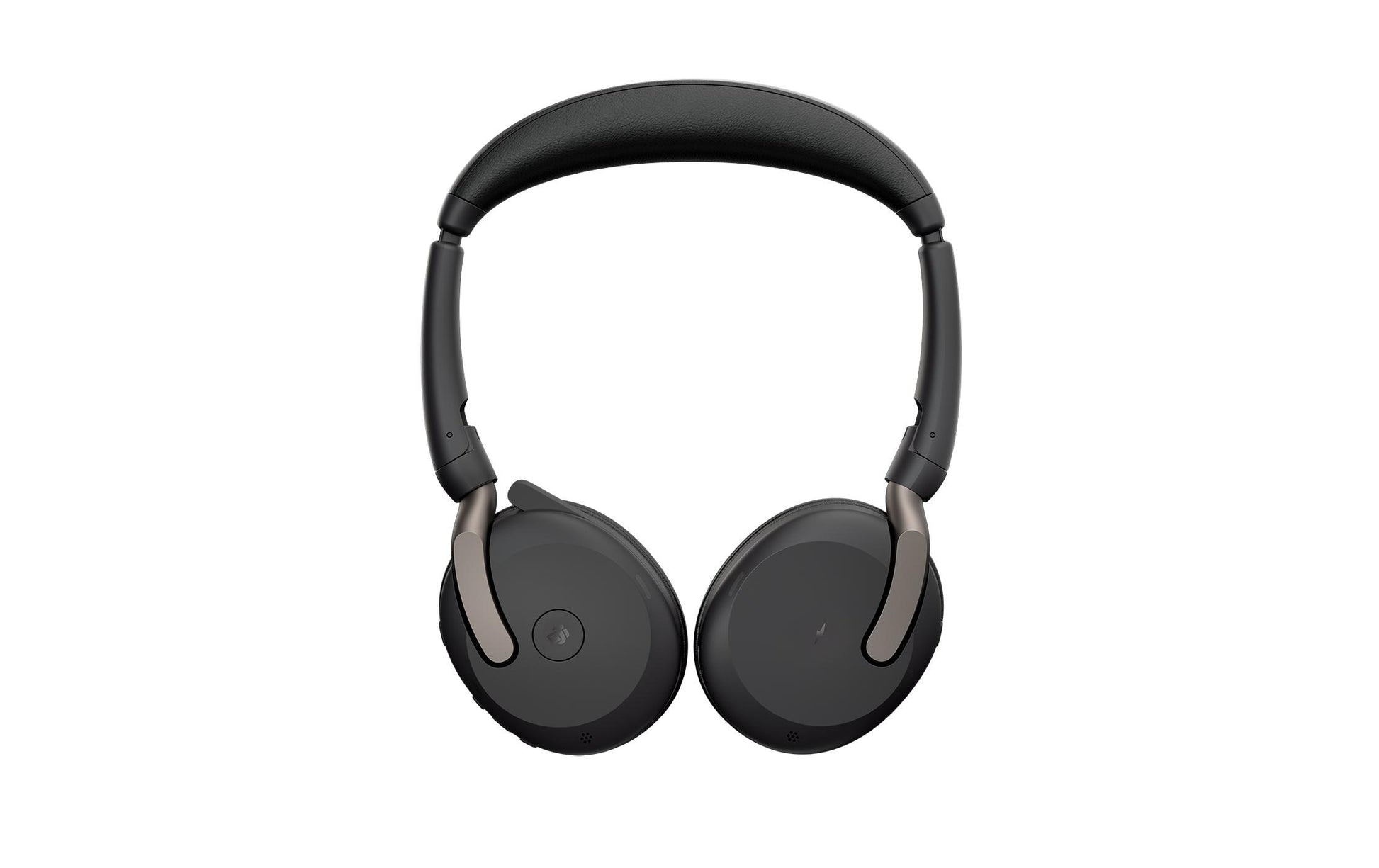 Jabra Evolve2 65 Flex – Duo Headset – USB‑A, Bluetooth, Kabelloses Laden – für Microsoft Teams