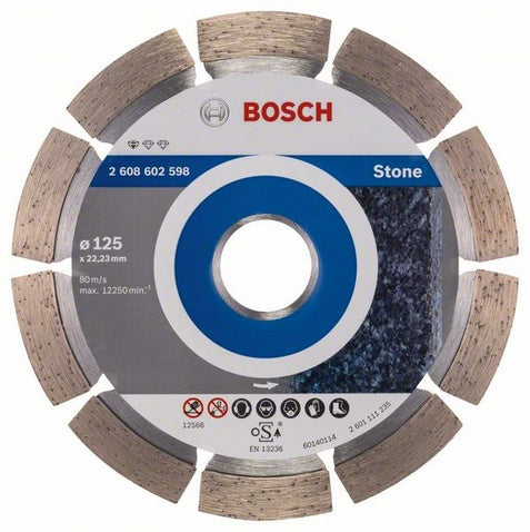 Bosch Professional – Diamanttrennscheibe, 2 608 602 598, 125 mm × 22 mm × 1,6 mm