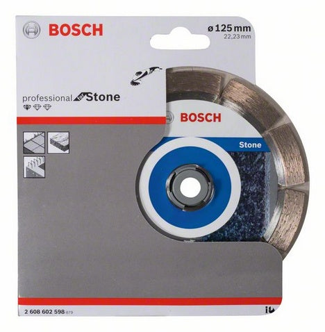 Bosch Professional – Diamanttrennscheibe, 2 608 602 598, 125 mm × 22 mm × 1,6 mm