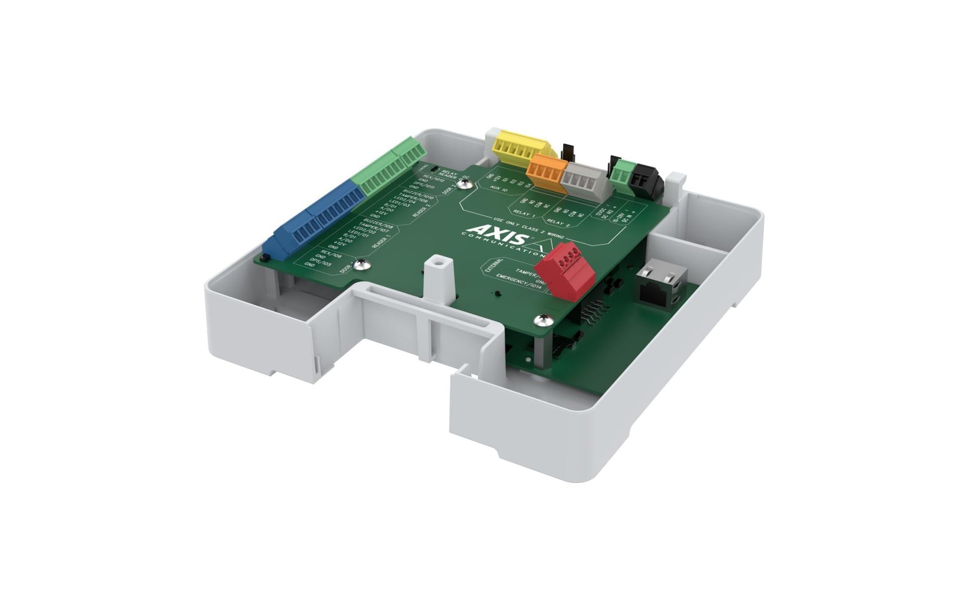 Axis Netzwerk Türcontroller A1610-B – 177 × 177 × 47 mm, weiss