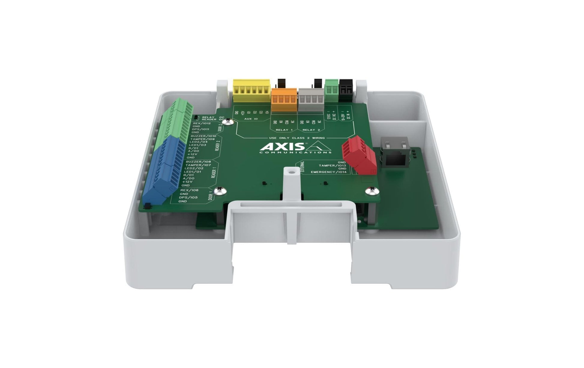 Axis Netzwerk Türcontroller A1610-B – 177 × 177 × 47 mm, weiss