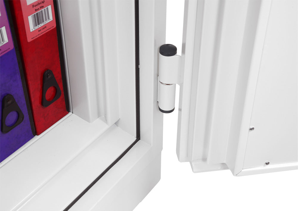 Phoenix Safe Co. Phoenix Feuerschutzbox FIRE FIGHTER FS0444E – Elektronikschloss – 163 l – Feuerschutz 120 min – Weiss