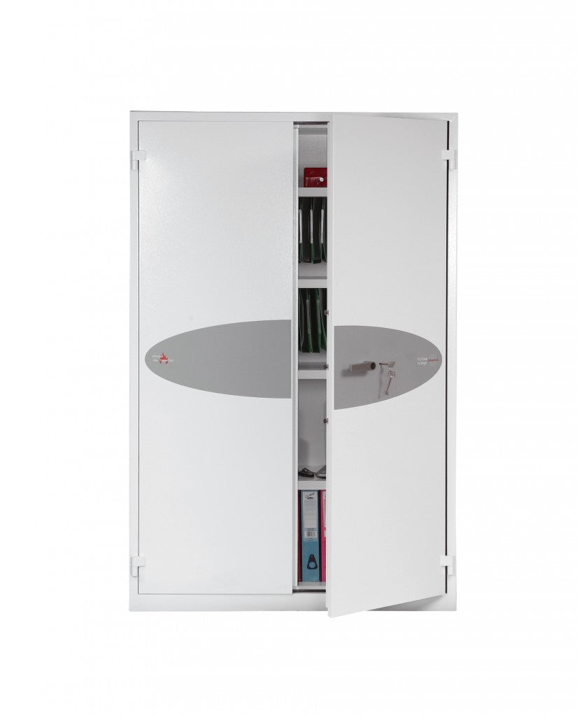 Phoenix Safe Co. Phoenix Sicherheitsschrank FS1514K – Schlüsselschloss – 851,8 l – 30 Minuten Feuerschutz – Grau