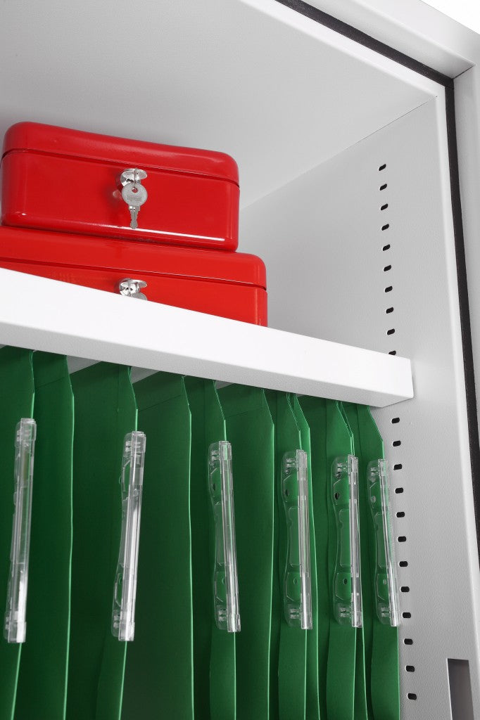 Phoenix Safe Co. Phoenix Sicherheitsschrank FS1514K – Schlüsselschloss – 851,8 l – 30 Minuten Feuerschutz – Grau
