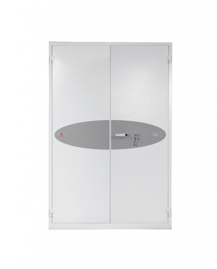 Phoenix Safe Co. Phoenix Sicherheitsschrank FS1514K – Schlüsselschloss – 851,8 l – 30 Minuten Feuerschutz – Grau