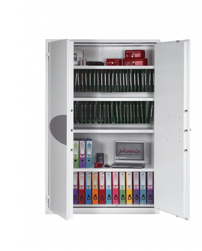 Phoenix Safe Co. Phoenix Sicherheitsschrank FS1514K – Schlüsselschloss – 851,8 l – 30 Minuten Feuerschutz – Grau