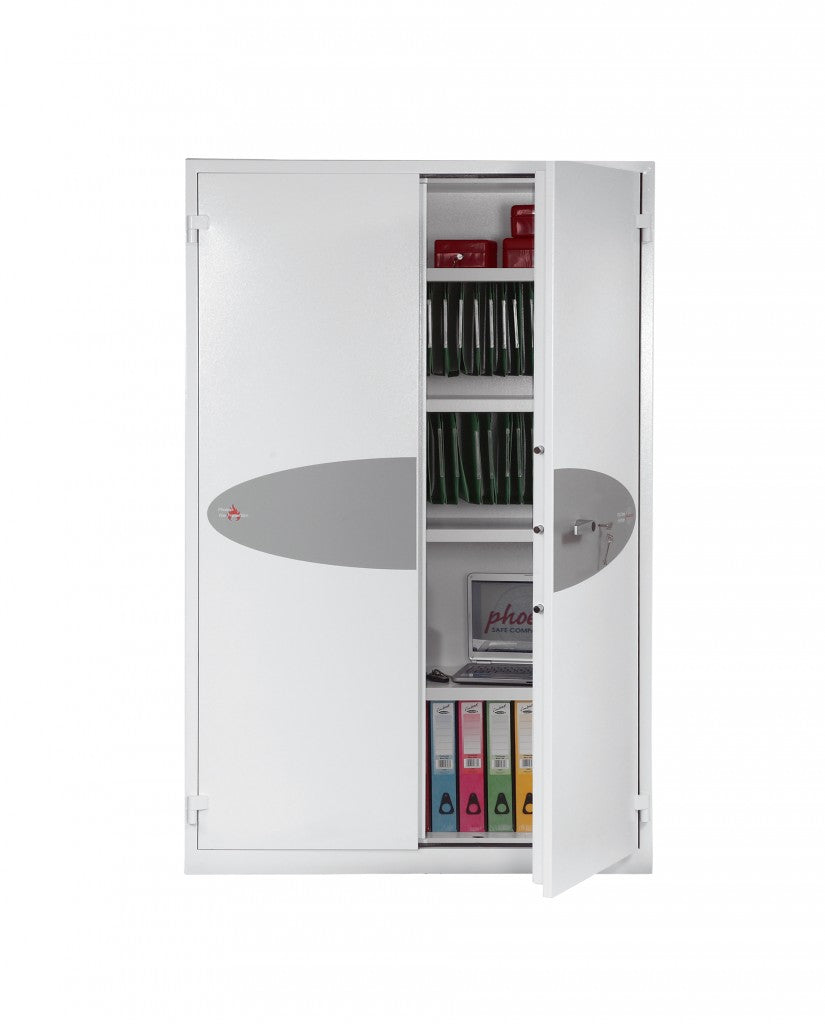 Phoenix Safe Co. Phoenix Sicherheitsschrank FS1514K – Schlüsselschloss – 851,8 l – 30 Minuten Feuerschutz – Grau