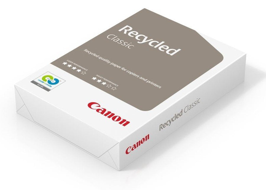 Canon Recycled Classic Recyclingpapier Weiss – A4, 80 g/m², 500 Blatt