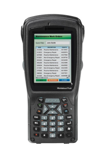 Zebra WAP4 SHORT NUMERIC – 3,7", 0,5/4 GB, WLAN, 1D SE965, IP65, Windows Embedded Handheld 6.5