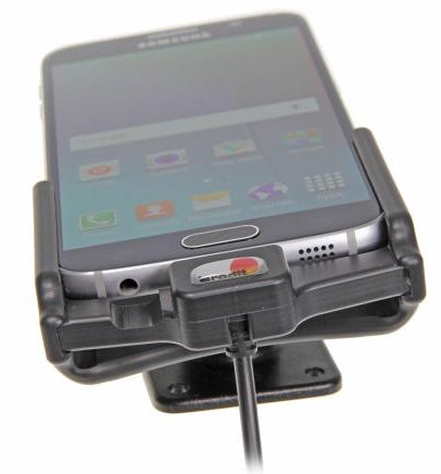 Brodit 512723 – Auto-Ladegerät – Zigarettenanzünder – für Samsung Galaxy S6 – Schwarz
