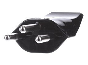 Bachmann Montagestecker, 10 A 250 V, Stecker T12, 3-polig, Thermoplast, 550×40×20 mm – schwarz