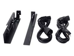 APC KVM-LCDMOUNT – Rack-Schienen/Zubehör – 1U-Einbau – Schwarz – für KVM 2G LCD